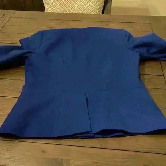 Pendleton Women’s Blazer Blue sz 6 Virgin Wool - Picture 8 of 8